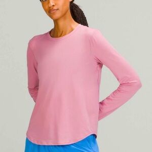 Lululemon Pink Long Sleeve Top